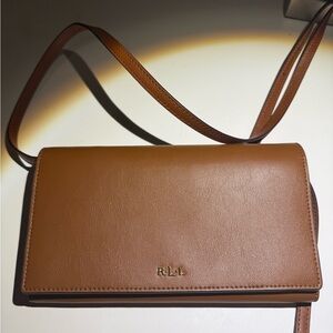 Brown Leather Crossbody Bag